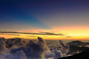 合歡山霞光之美