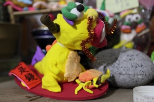 小朋友作的 會發財的龍作品