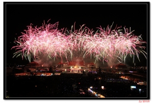 鹿耳門正統聖母廟烽炮煙火秀