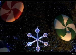 夜拍-聖誕氣氛的街頭