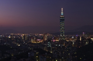 老闆家看到的Taipei 101