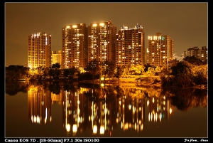 2010-07-24 高美館夜景