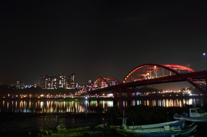 橋樑夜拍