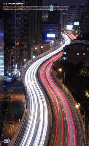 城市。車軌