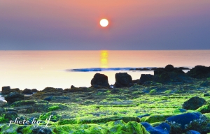 海岸日落