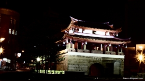 竹塹風光--迎曦門