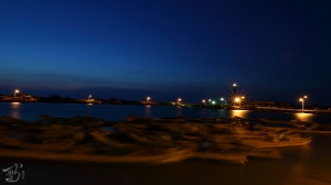 王功漁港夜拍 by 守豐