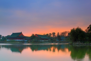 高雄美景_左營孔廟夕景