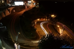 洪爐地夜拍車軌