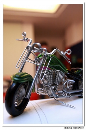 朋友收集的哈雷機車