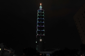 超級遲來的雙機拍攝101跨年煙火