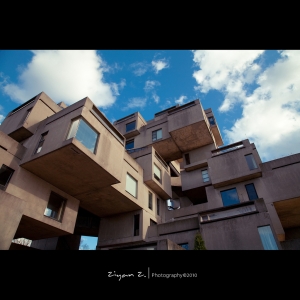 蒙特利爾奇特的建築 - Habitat 67