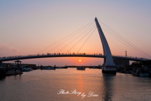 漁人碼頭夕照 by Dino