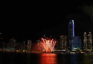 荃灣50周年煙火匯演