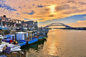 永安夕照--雙機出擊