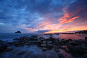 100.4.29雨後晨曦～～北海岸之美