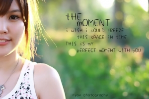 tHE mOMENT --- bAOZ