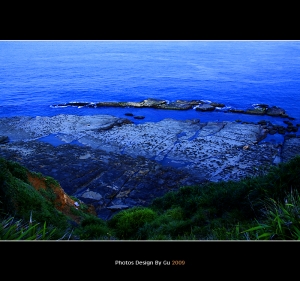 鼻頭角陵谷步道美景
