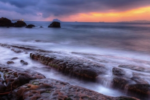 北縣萬里鄉 今日龜吼之晨