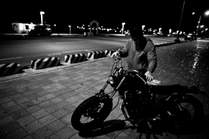My bike b&w 南寮