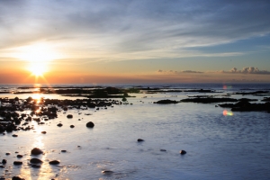 鱗山鼻夕彩
