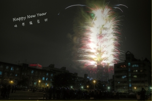 用101的煙火來告別2011