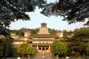 夜拍--白毫禪寺;名間收費站;國道三