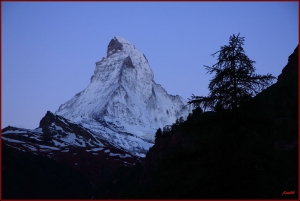 台中Wang~~出走隨拍。日出馬特洪峰。