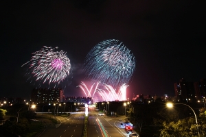 新竹縣政府跨年煙火~