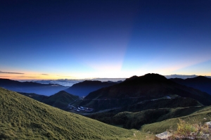 合歡山主峰 日出雲海